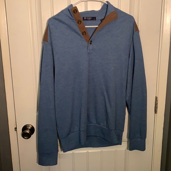 Cremieux Crew neck button up - Picture 1 of 3